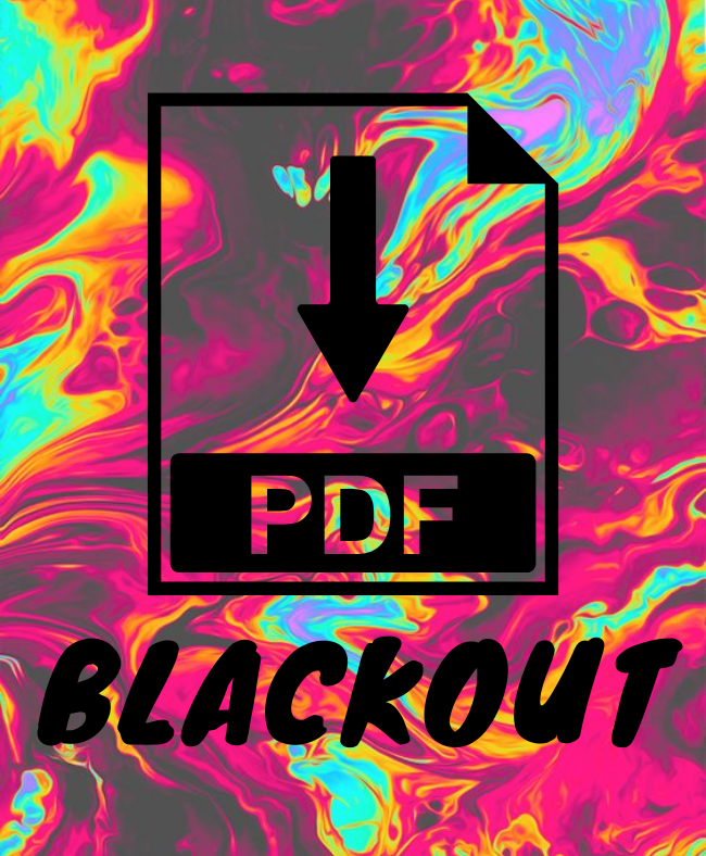 BLACKOUT ORIGINAL PRINTABLE PDF